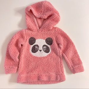 Baby girl panda sweater